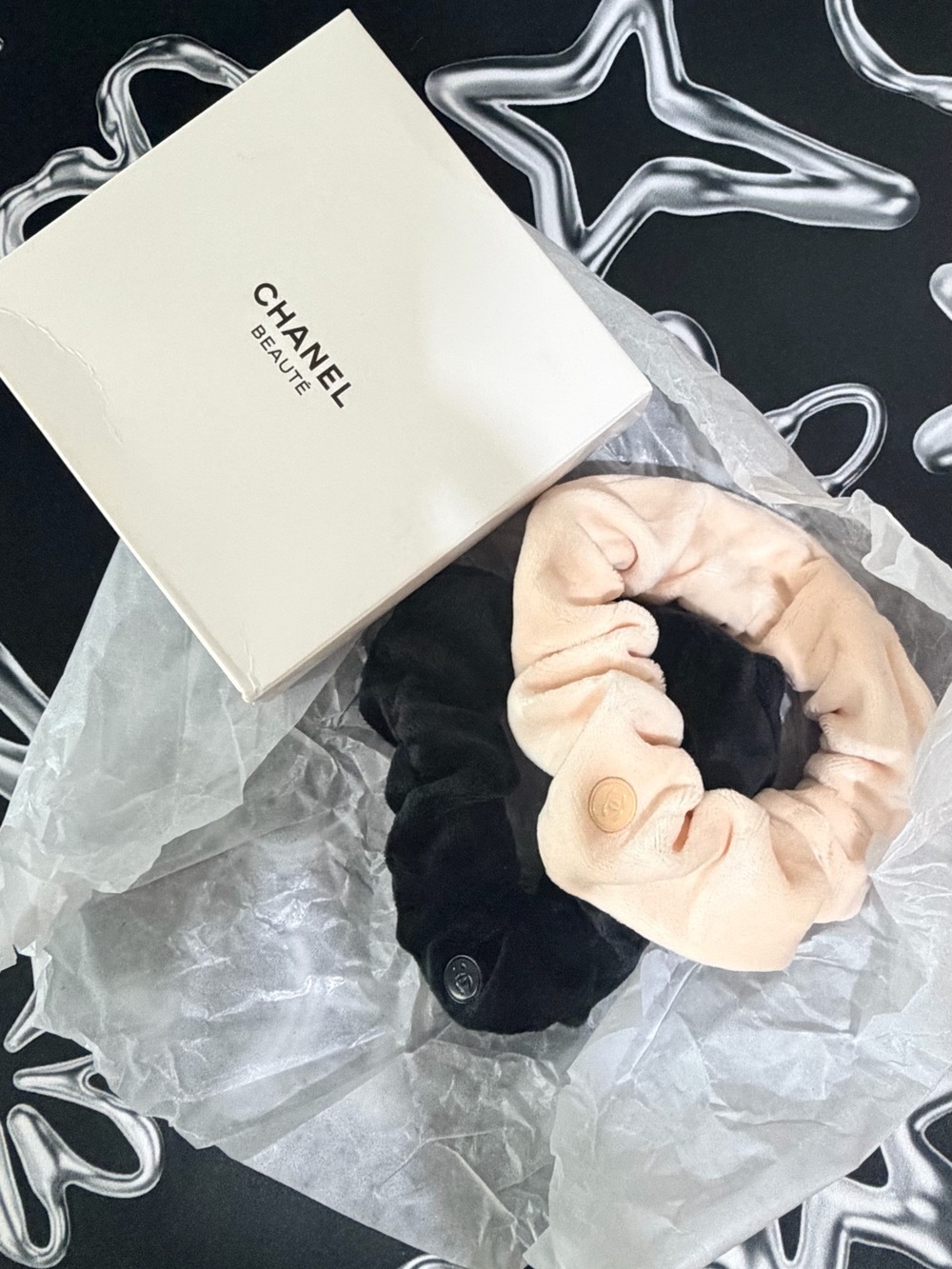 CHANEL Beauty Hair Scrunchie Set